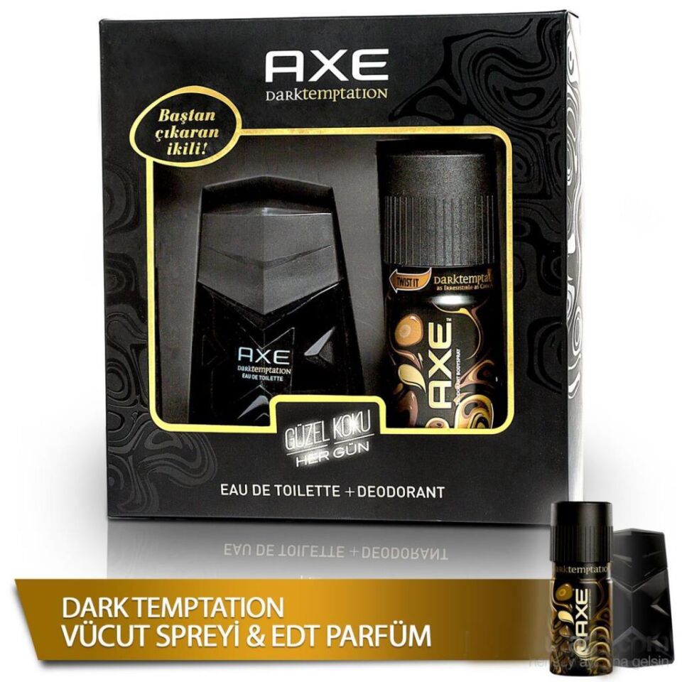Axe Dark Temptation Set 100ml Edt + 150 ml Deodorant