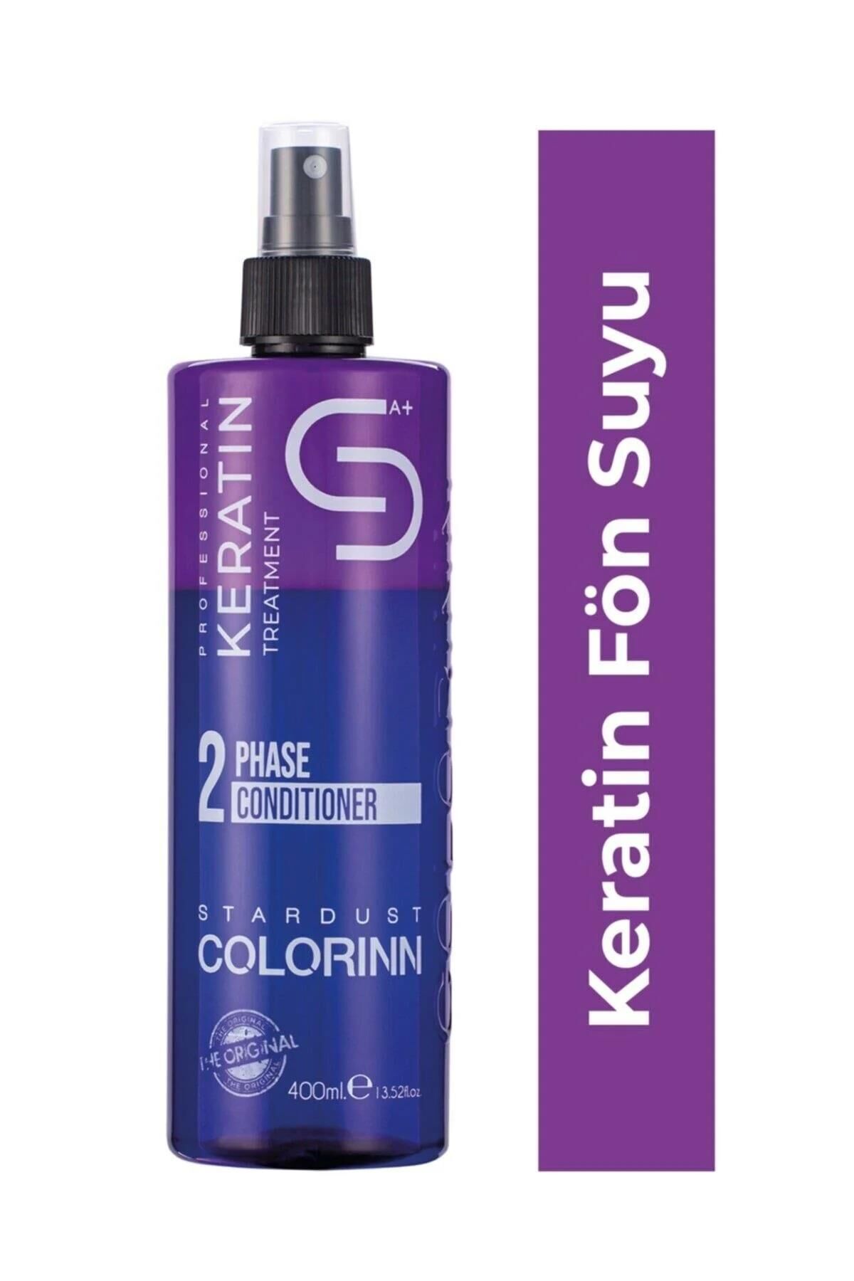 Colorinn Fön Suyu Argan 400 ml Keratin İçerikli Çift Fazlı