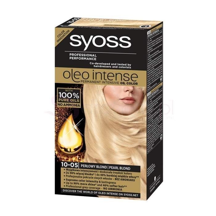 Syoss Oleo Intense 10.05 İnci Sarısı