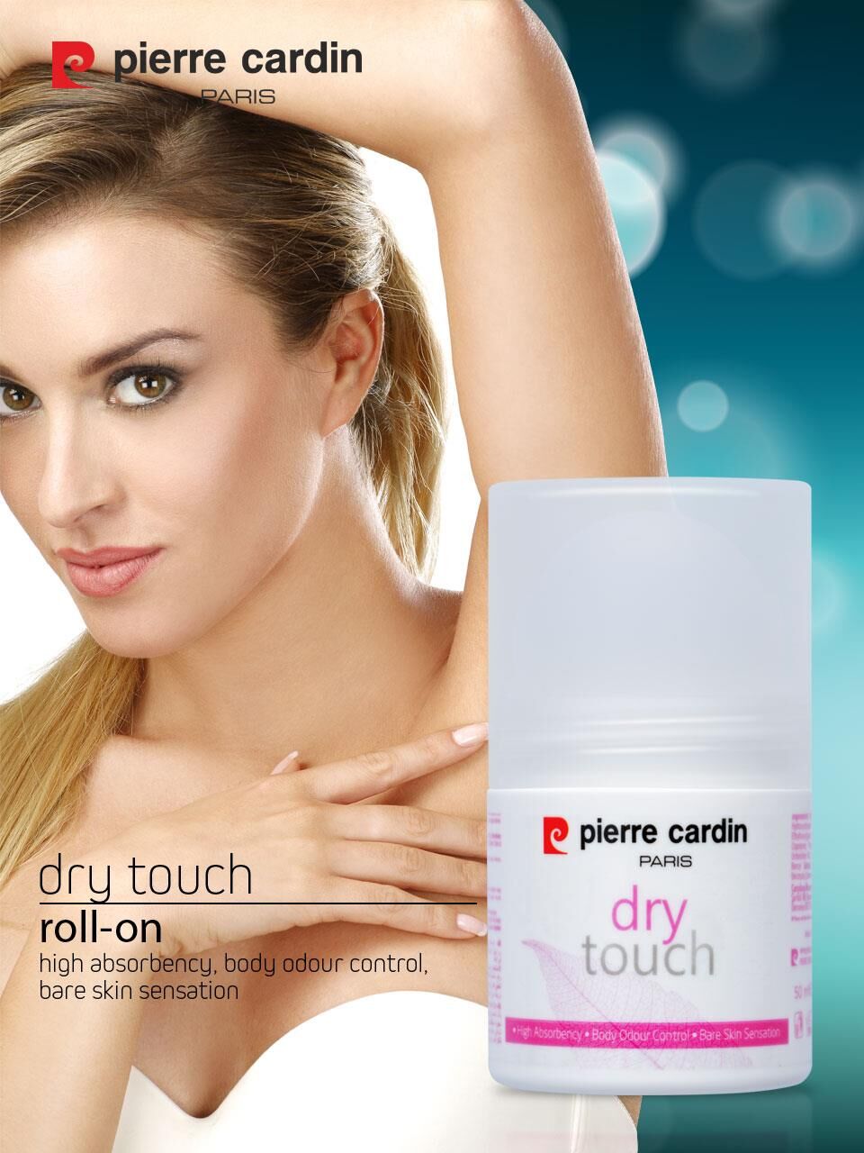 31205 - Pierre Cardin Dry Touch Roll On - 50 ml