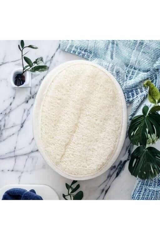 Eratos Kabak Lifli Oval Vücut Kesesi Doğal Banyo Lifi