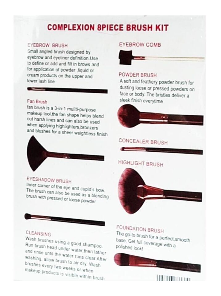 Dvl Bauty Makyaj Fırça Seti Nine 9