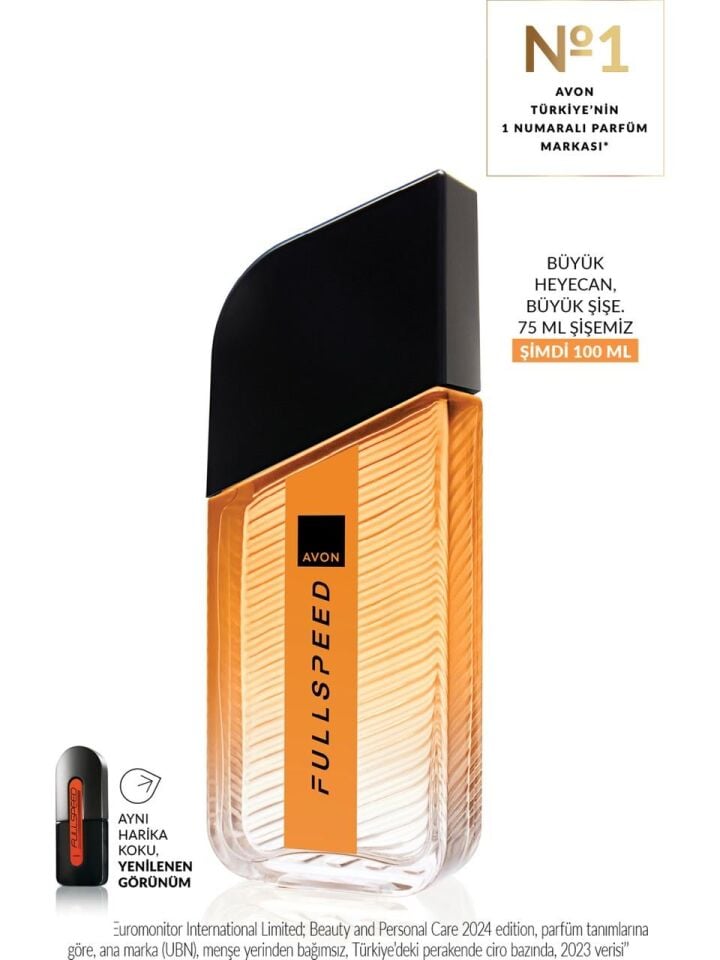 Avon Full Speed 100 Ml Edt Erkek Parfüm