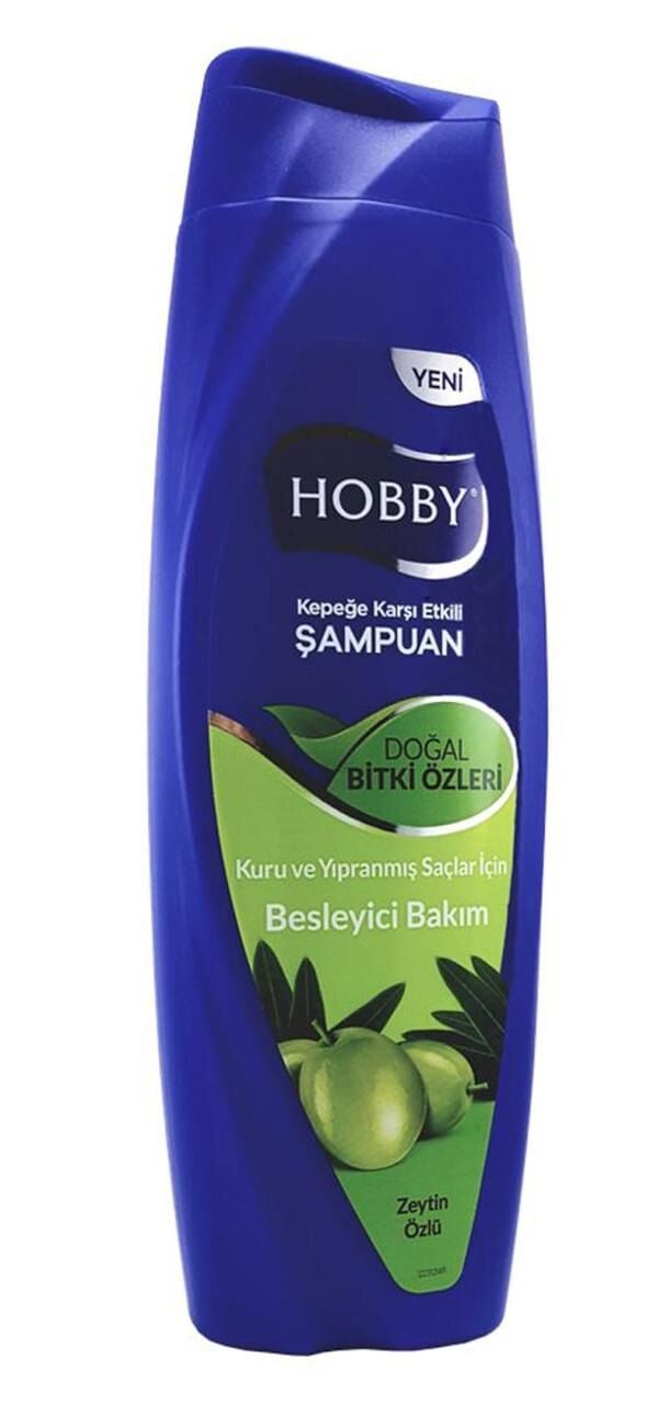 Hobby Şampuan 600 ml Zeytin Yağlı Kepek