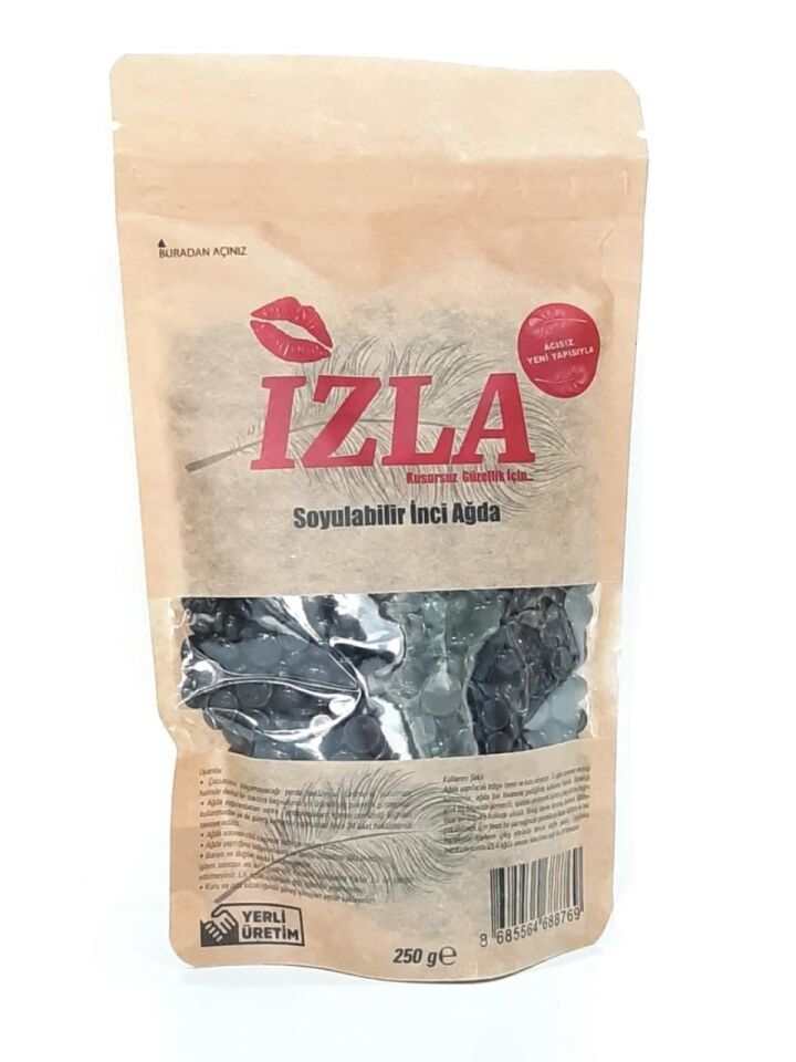 İzla Granül Soyulabilir İnci Ağda 250 Ml Black
