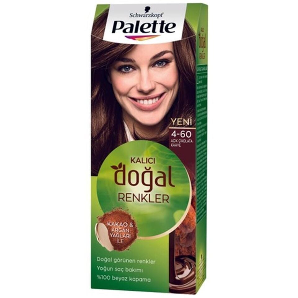 Palette Natural 4.60 Altın Kahve Kalıcı Saç Boyası