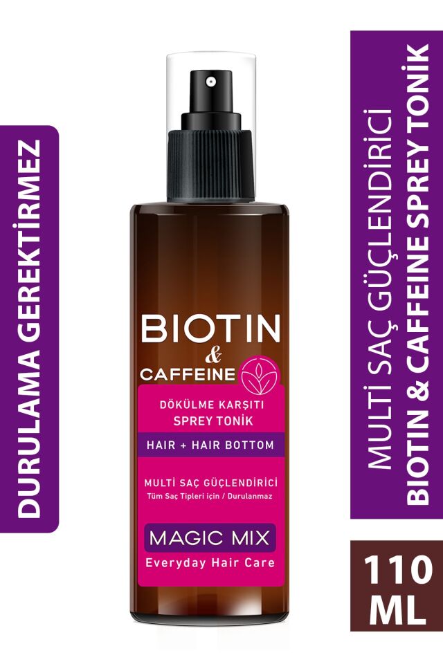 Procsin Magic Mix Biotin ve Kafein İçeren Saç Kökü Güçlendirici Hızlı Uzamaya Yardımcı Tonik 110 ml