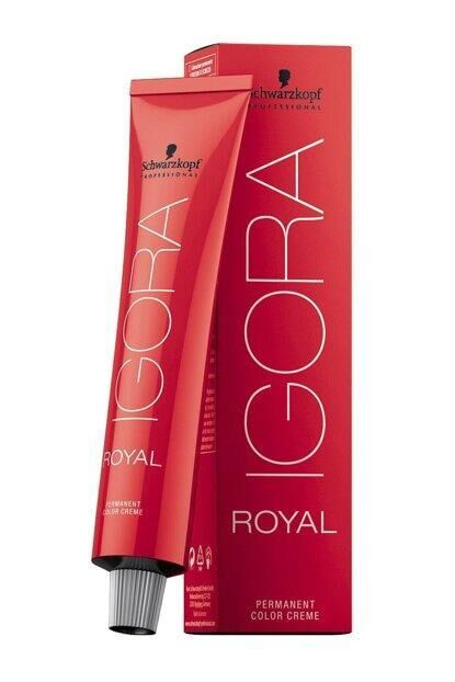 İgora Royal 8.77 Açık Kumral Yoğun Bakır Tüp Saç Boyası + Oksidan Sıvı