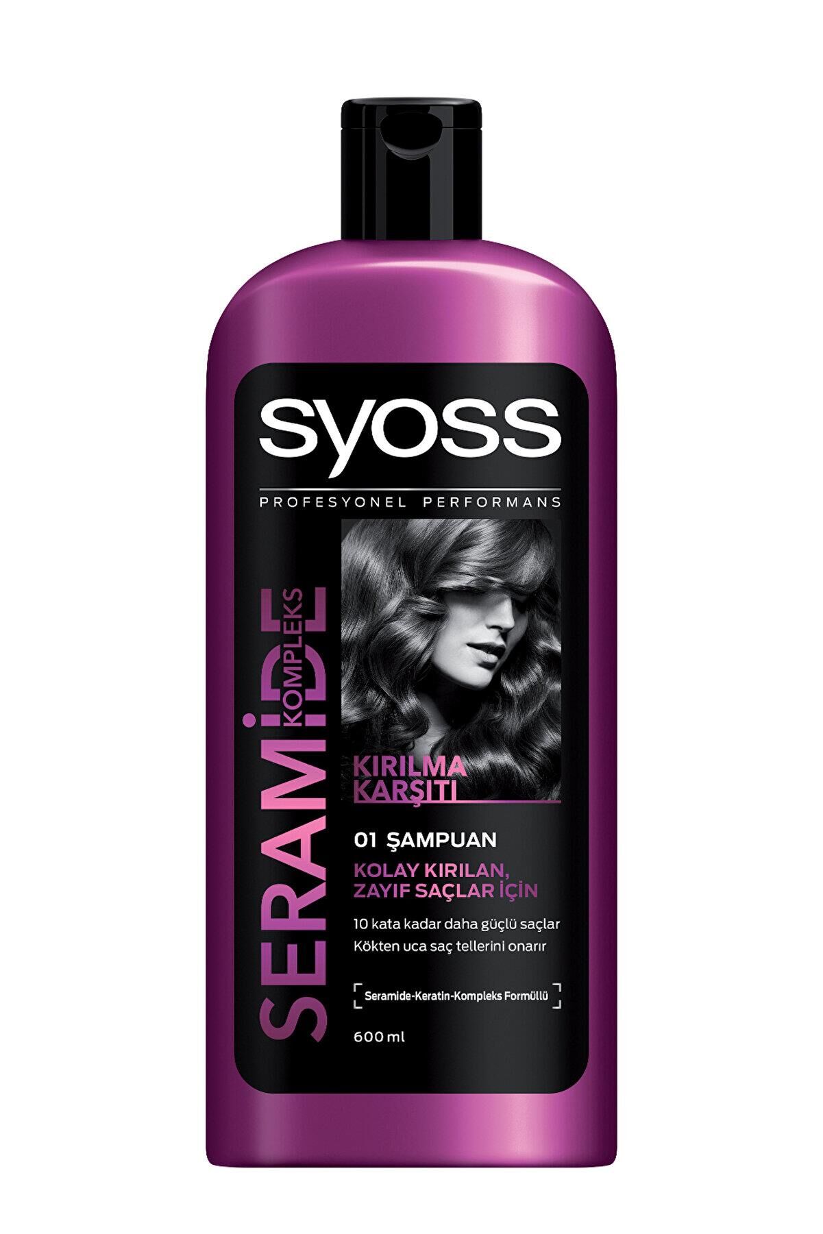Syoss Şampuan 600 Ml Seramide Kırılma Karşıtı