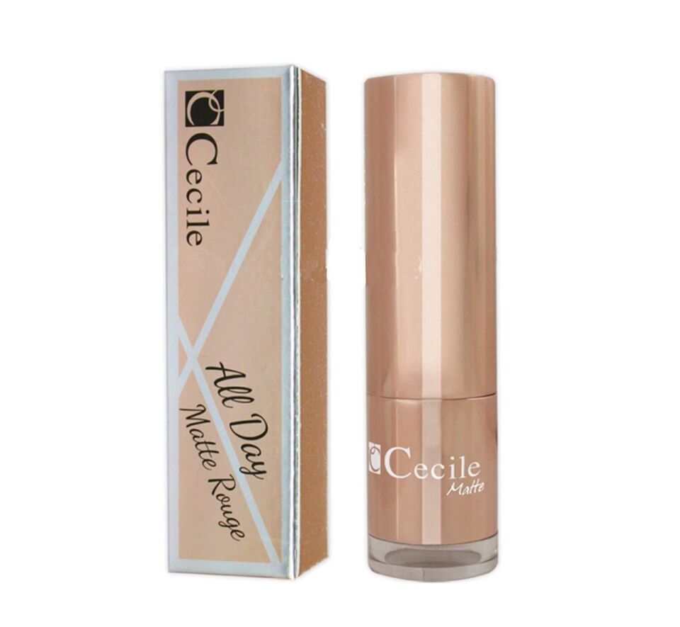 Cecile All Day Matte Rouge Mat Ruj 315 Koyu Nude