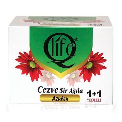 Qlife Cezve Sir Ağda Azulen 1+1 Yedekli