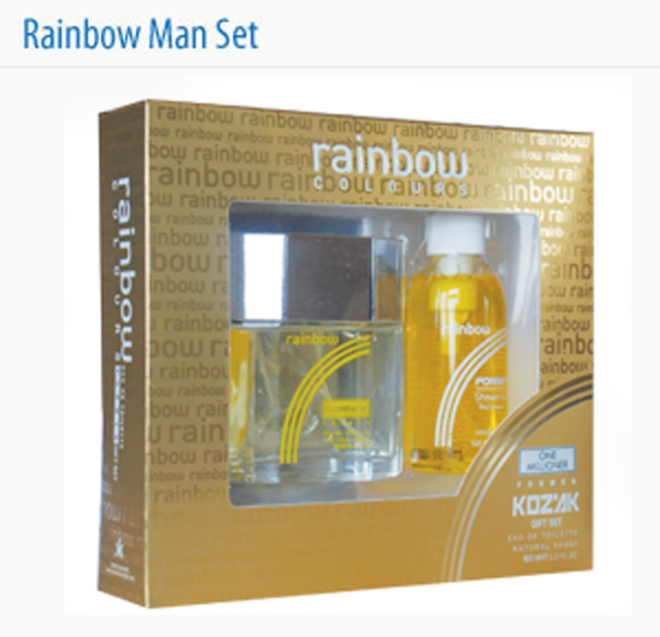 Rainbow 100 Ml Erkek Edt + Body Losyon Million