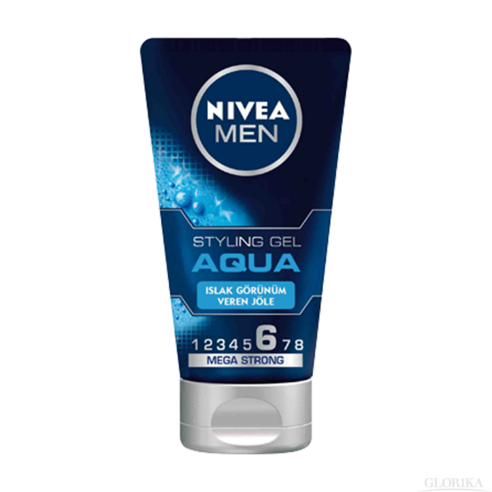Nivea Jöle Aqua 150 ML Styling Gel 06 Islak Görünüm Mega Strong