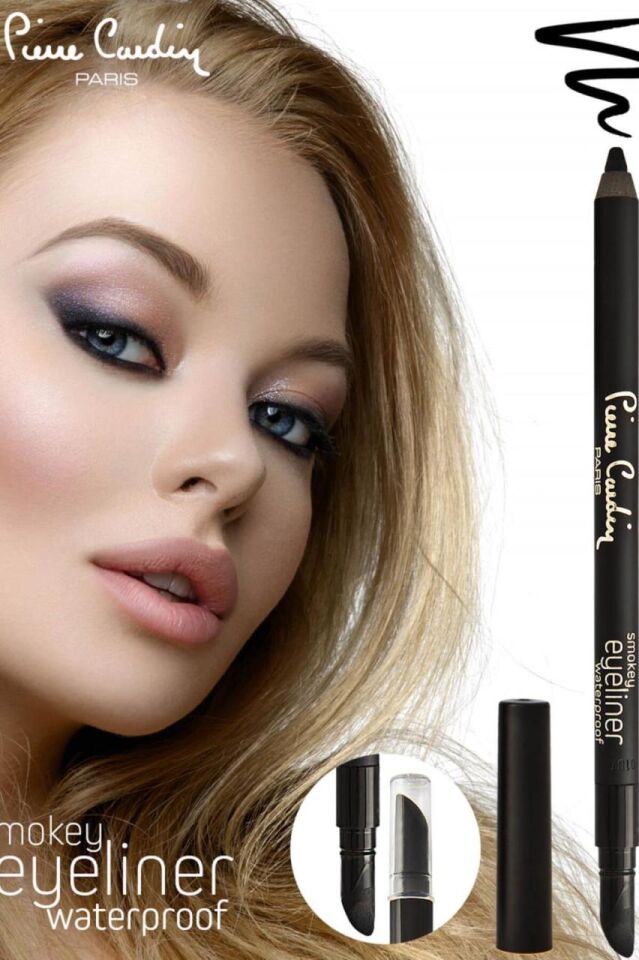 Pierre Cardin Suya Dayanıklı Göz Kalemi - Smokey Eyeliner 500 Siyah 13203