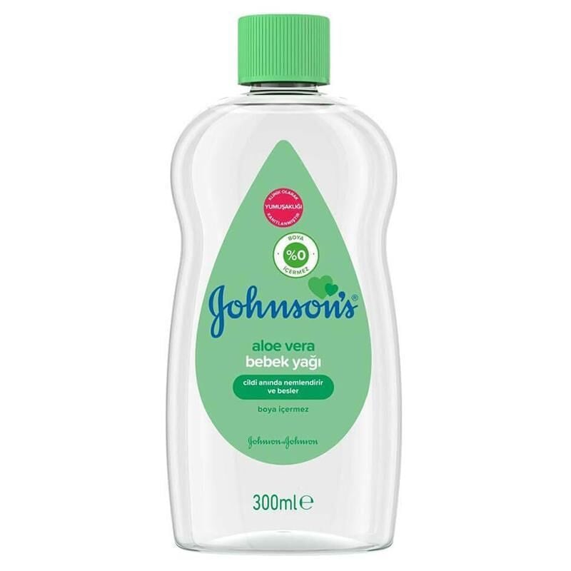 Johnsons Baby Bebek Yağı 300 ml Aloe Vera