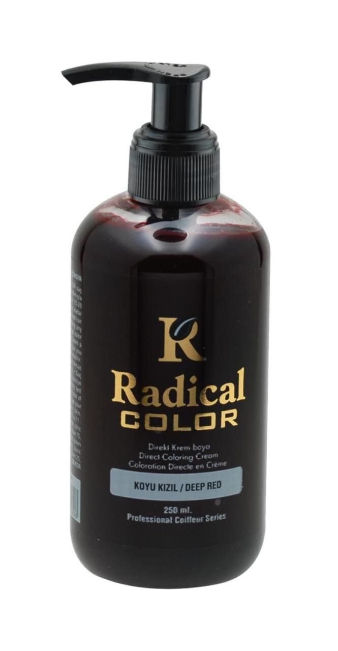 Radical Jeans Color 250 Ml Saç Boyası Koyu Kızıl Deep Red