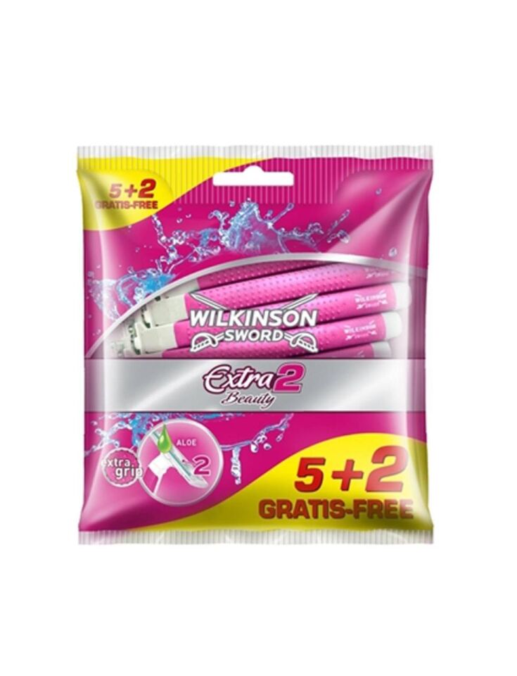 Wilkinson Sword Extra2 Beauty Kadın Tıraş Bıçağı 5+2 li Poşet