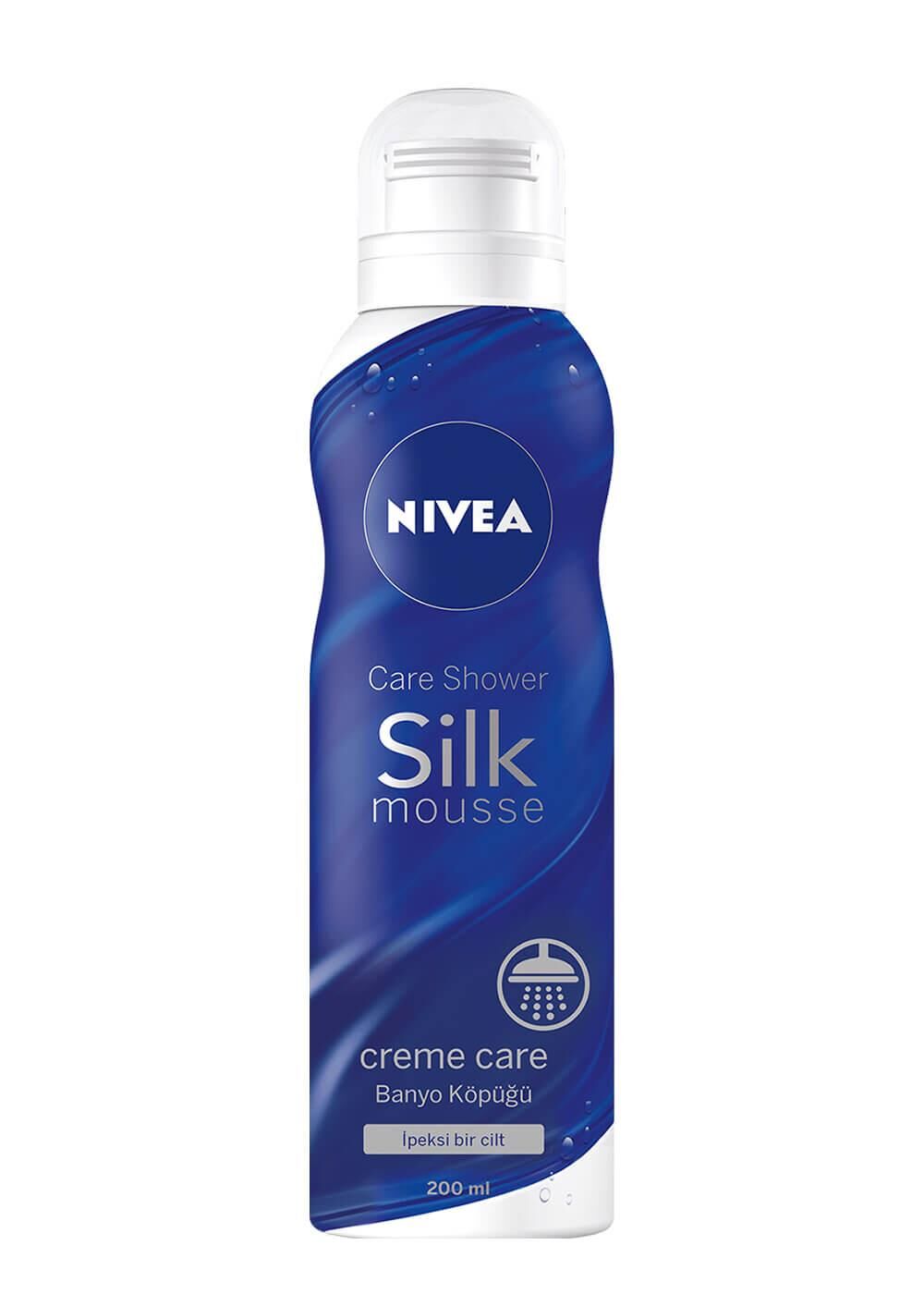 Nivea Creme Care Duş Köpüğü 200 Ml Silk Mousse