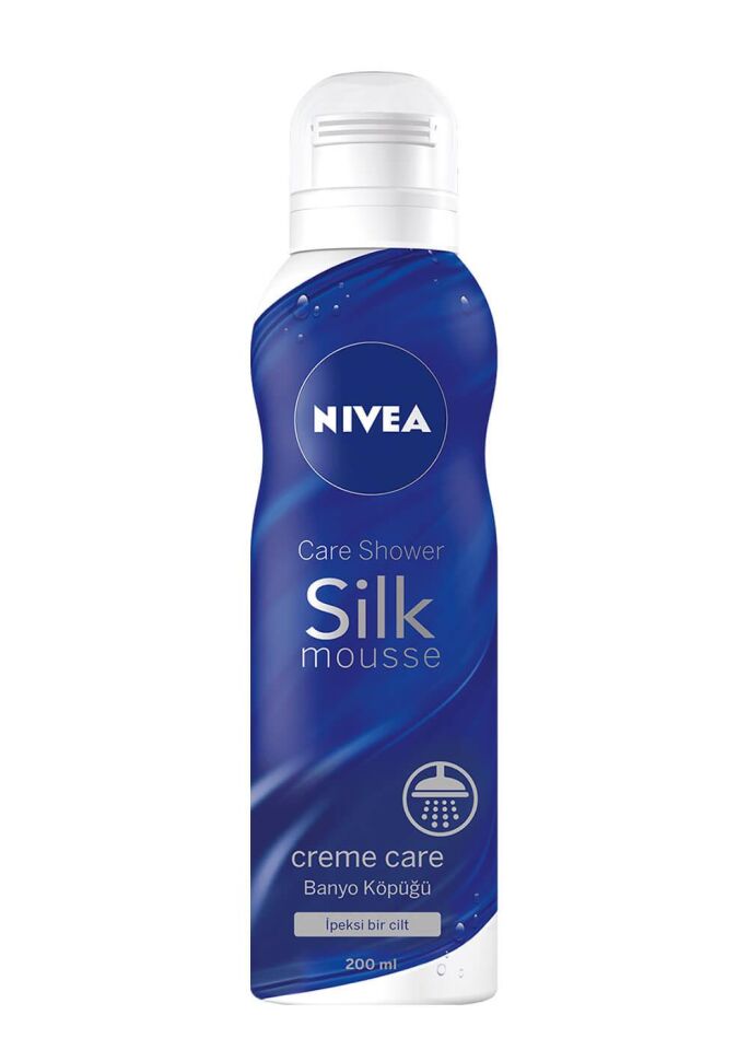 Nivea Creme Care Duş Köpüğü 200 Ml Silk Mousse