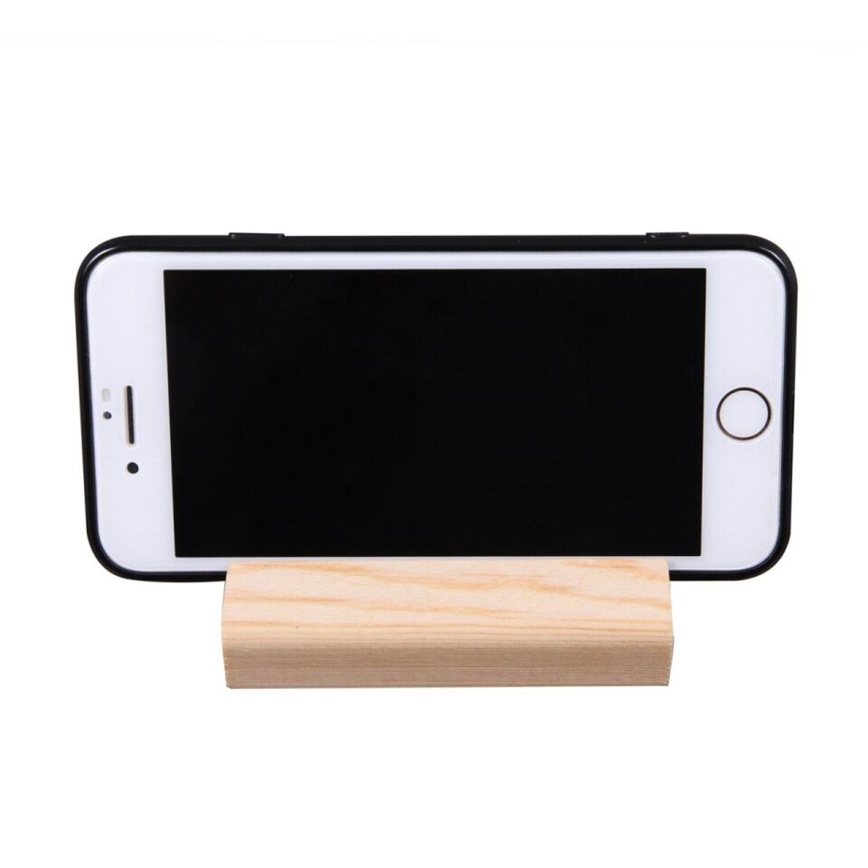 Ahşap Telefon Tutucu Ahşap Telefon Stand