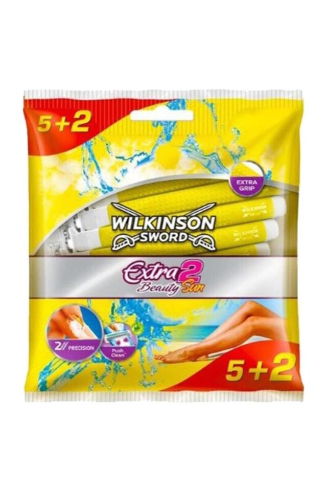 Wilkinson Sword Extra2 Beauty Sun Kadın Tıraş Bıçağı 5+2 li Poşet