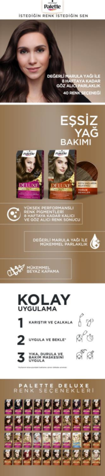 Palette Deluxe Saç Boyası 4.99 Patlıcan Moru