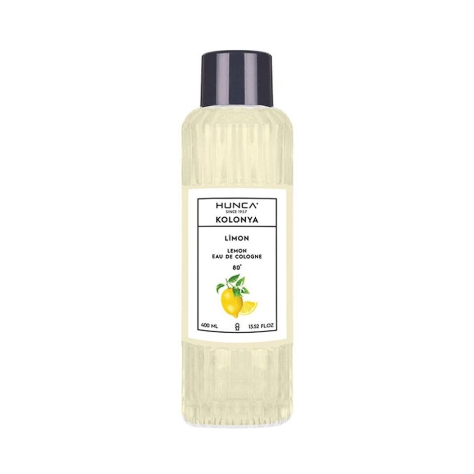 Hunca Kolonya Limon 400 Ml 80 Derece Pet