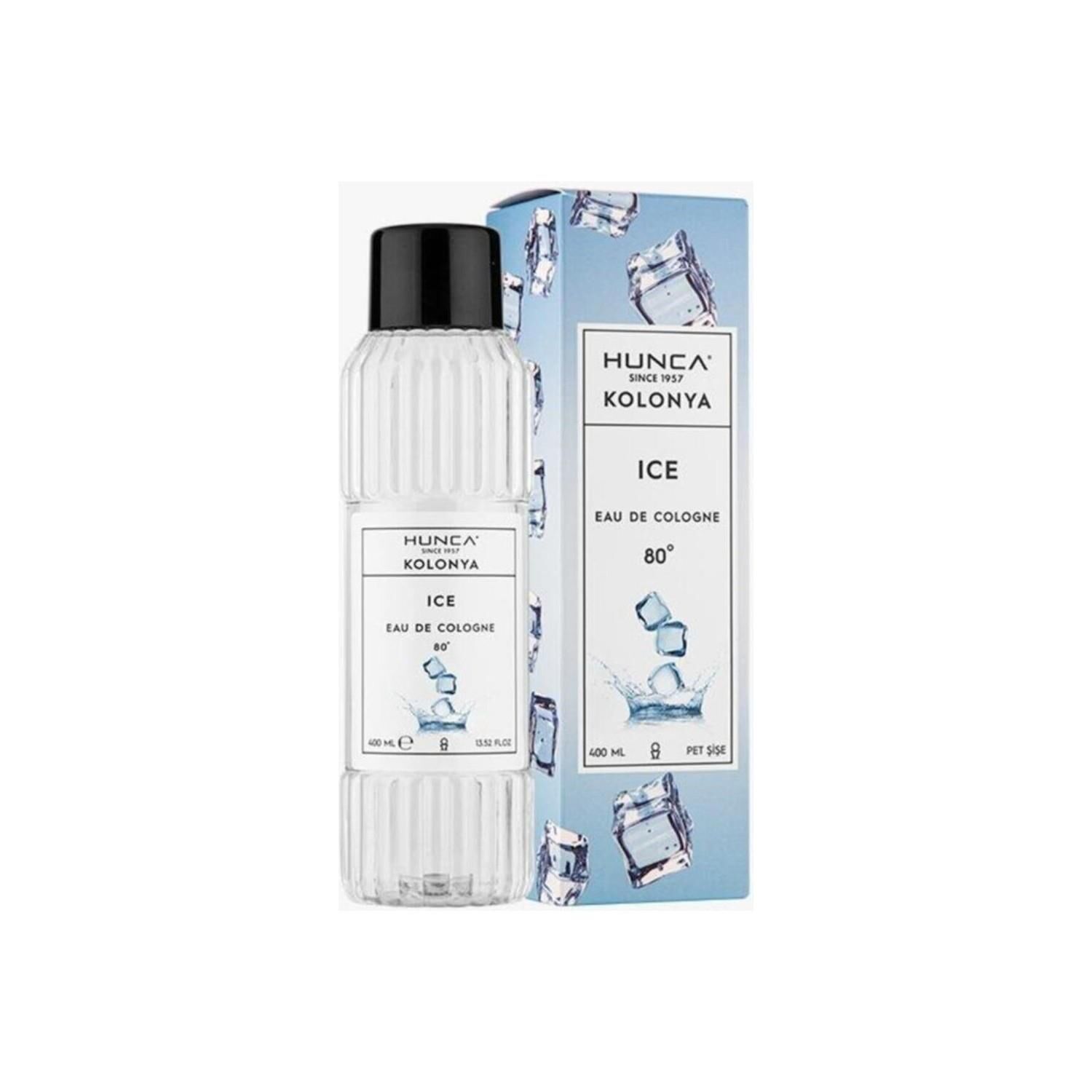 Hunca Kolonya Ice 400 Ml 80 Derece Pet Şişe