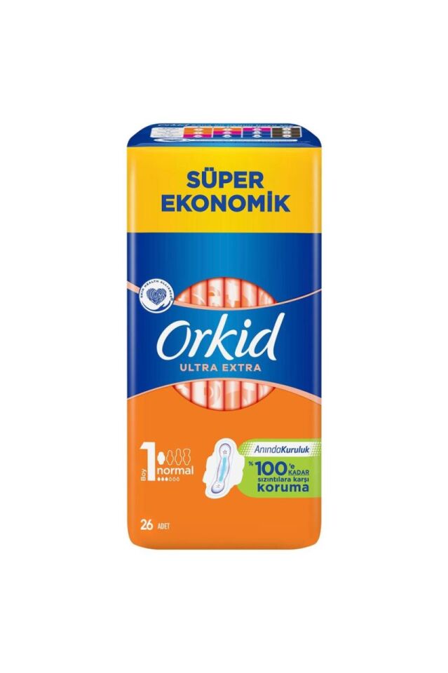 Ultra Extra Hijyenik Ped Normal Süper Ekonomik Paket 26 Ped