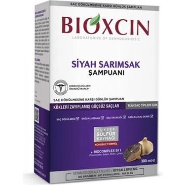 Bioxcin Siyah Sarımsaklı Şampuan 300 Ml - Tüm Saç Tipleri İçin