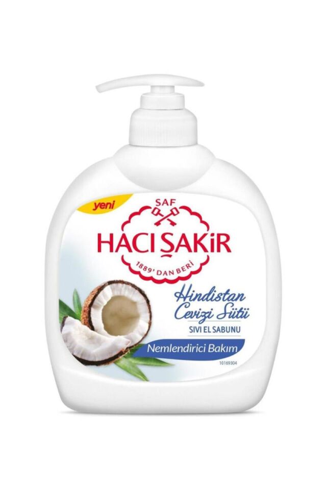 Hacı Şakir Hindistan Cevizi Sıvı Sabun 500 Ml