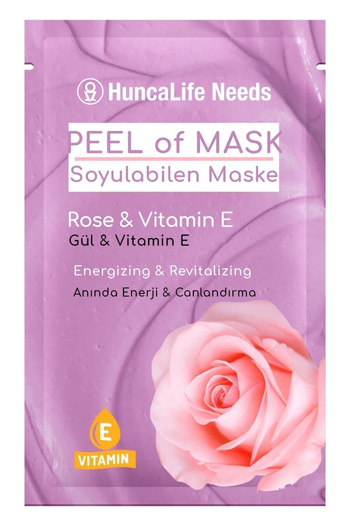 Hunca Needs Nemlendirici Soyulabilir Maske Gül Özlü 15 Ml