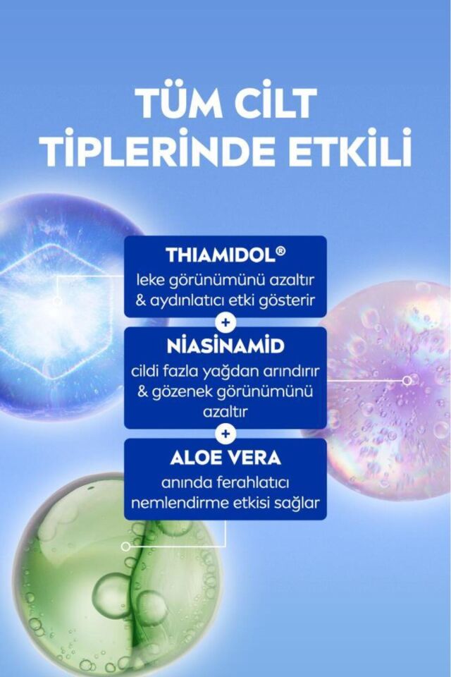 Nivea Luminous630 Skin Glow Anında Aydınlatıcı Serum, 30 ml, Eşit Cilt Tonu,Nemlendirme,Leke Karşıtı Thiamidol,Niasinamid,Aloe Vera