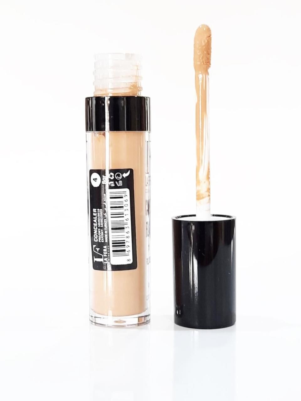 La Fera Camou Flage Full Cover Fırçalı Likit Concealer Gözaltı Kapatıcı No 4