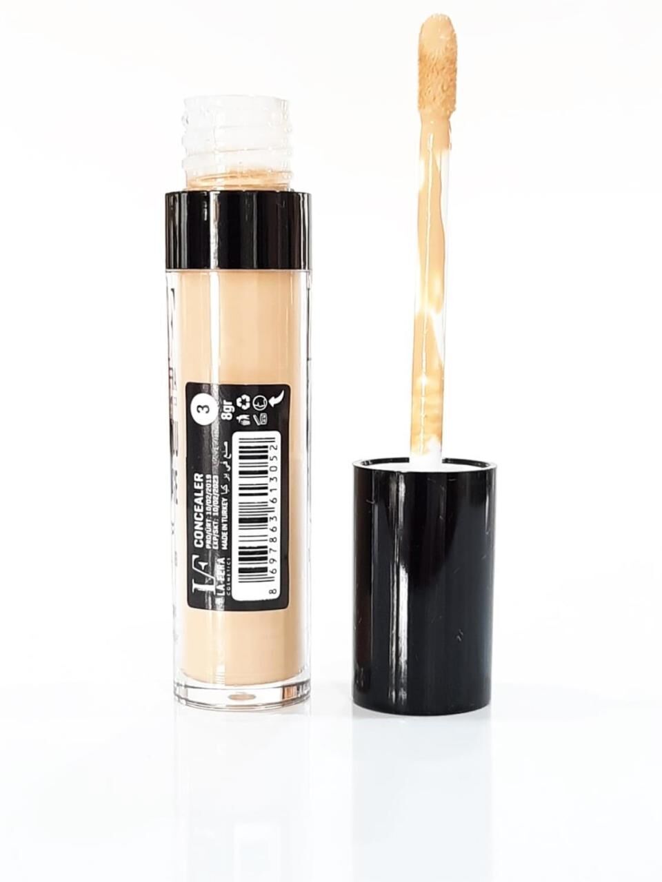 La Fera Camou Flage Full Cover Fırçalı Likit Concealer Gözaltı Kapatıcı No 3