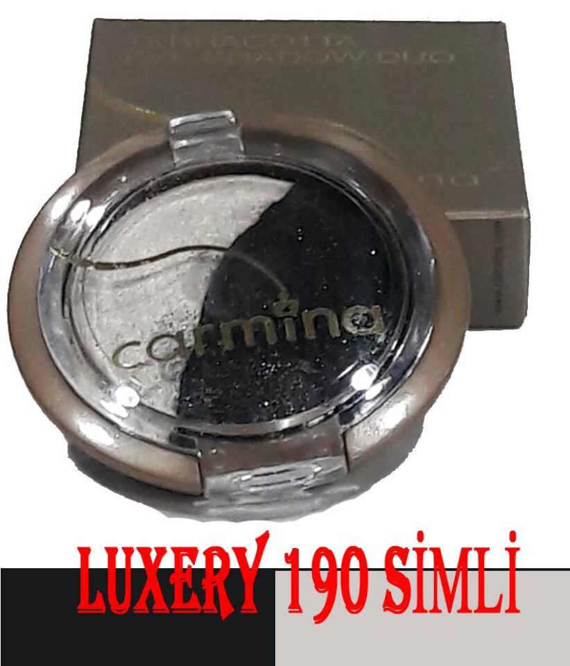 Carmina LUXERY Glitter Simli Siyah Göz Kalemi 190