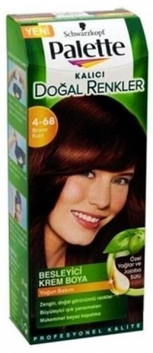 Delist Palette Natural 4.68 Bronz Kızıl Kalıcı Saç Boyası