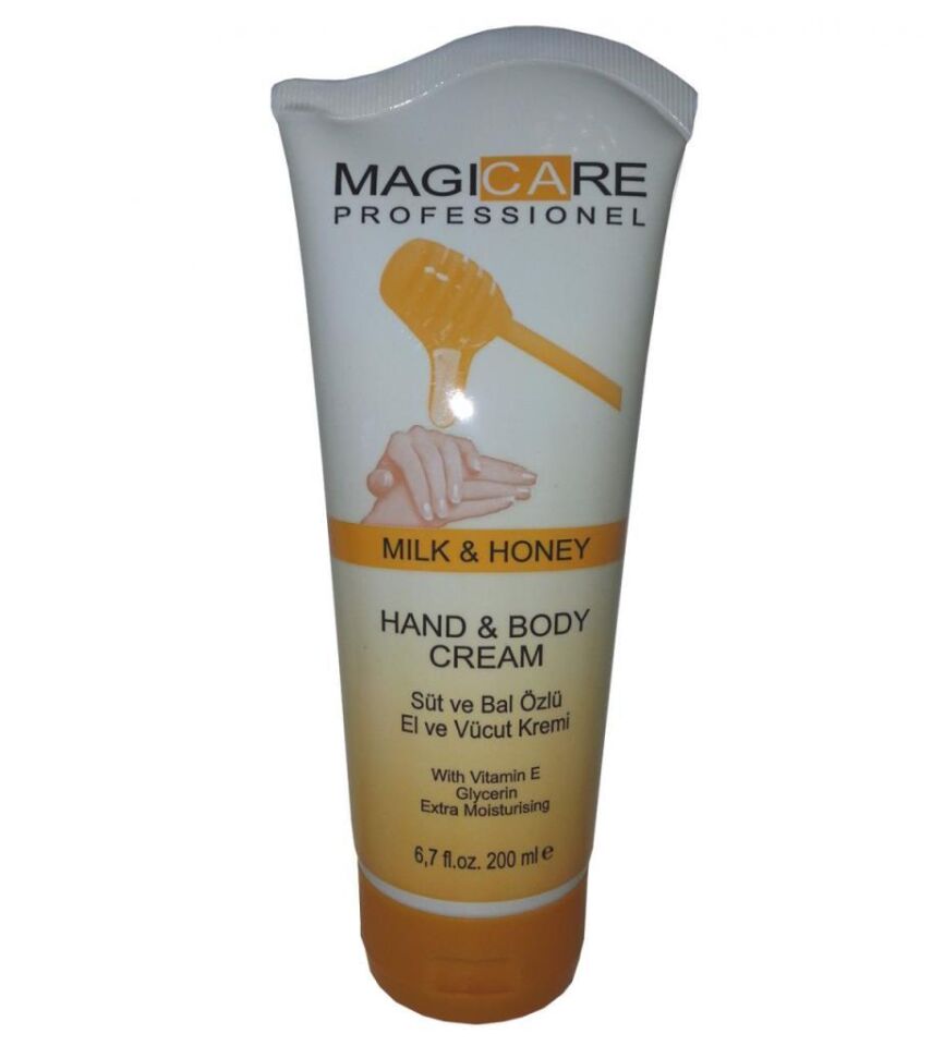 Magicare Hand Body Cream Milk Honey Ballı 200ml