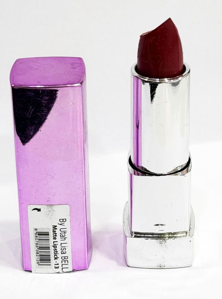 Utah Lisa Bella Matte Lipstick Ruj 13