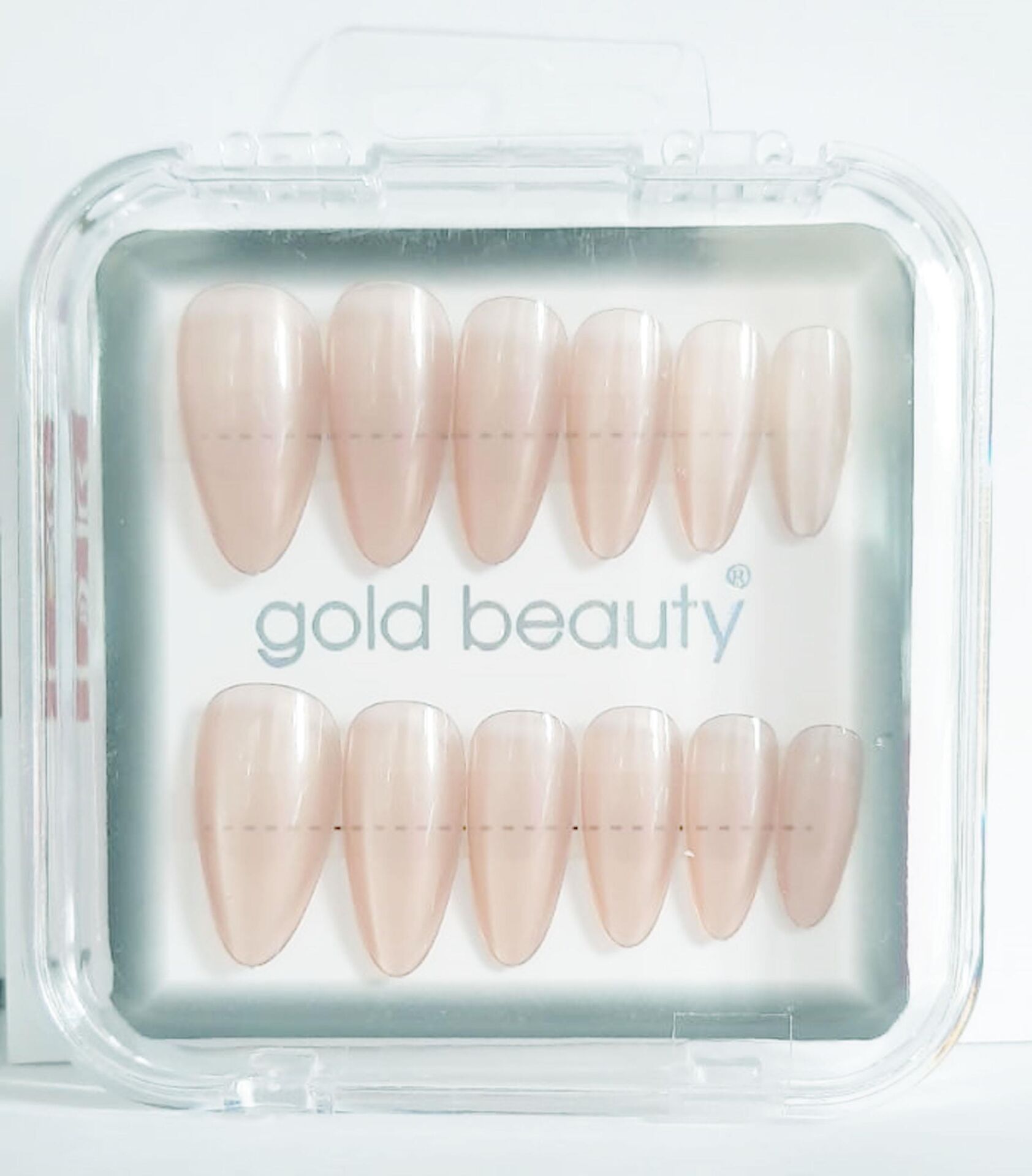 Gold Beauty Kedi Gözü Takma Tırnak 12 li EP-1527 - 11 Pudra