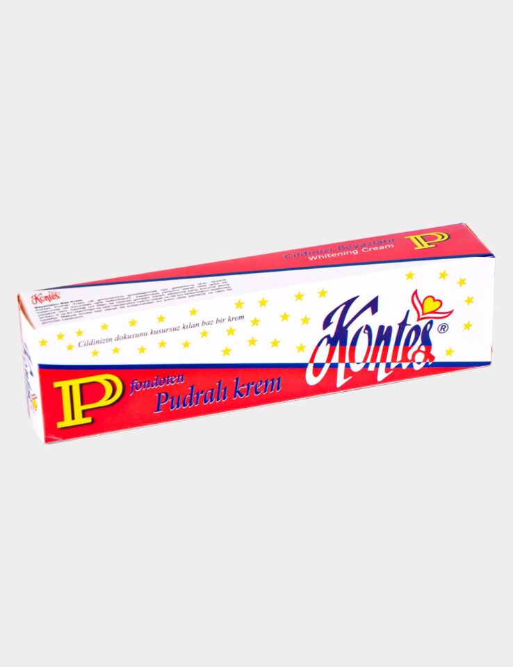Kontes Pudralı Beyazlatıcı Leke Giderici Krem 45 Ml - Fondöten