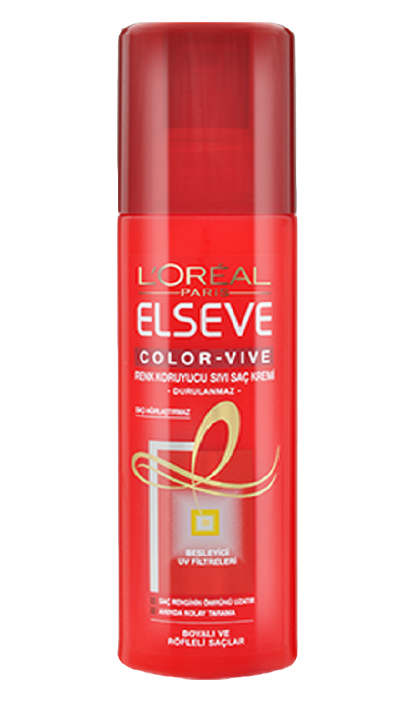 Loreal Elseve Sıvı Saç Kremi 200 ml Color Vive Sprey - Kırmızı