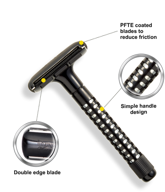 Wilkinson Sword Classic Tıraş Bıçağı Makinesi + Yedek Bıçak 5 li