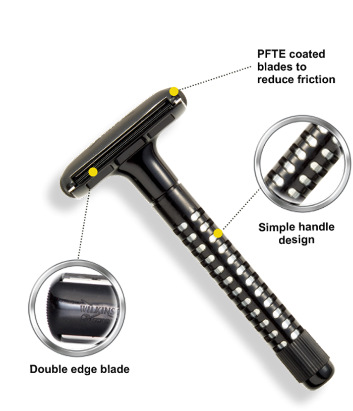 Wilkinson Sword Classic Tıraş Bıçağı Makinesi + Yedek Bıçak 5 li