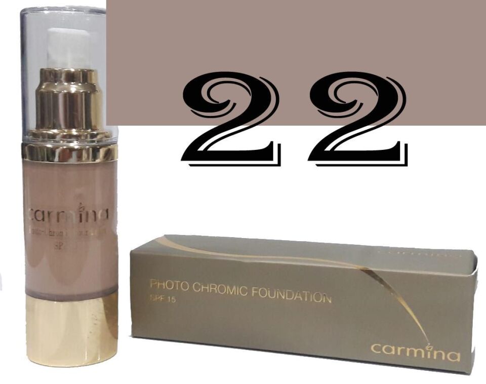 Carmina PhotoChromic Fondöten 22 - 30 ml - SPF 15
