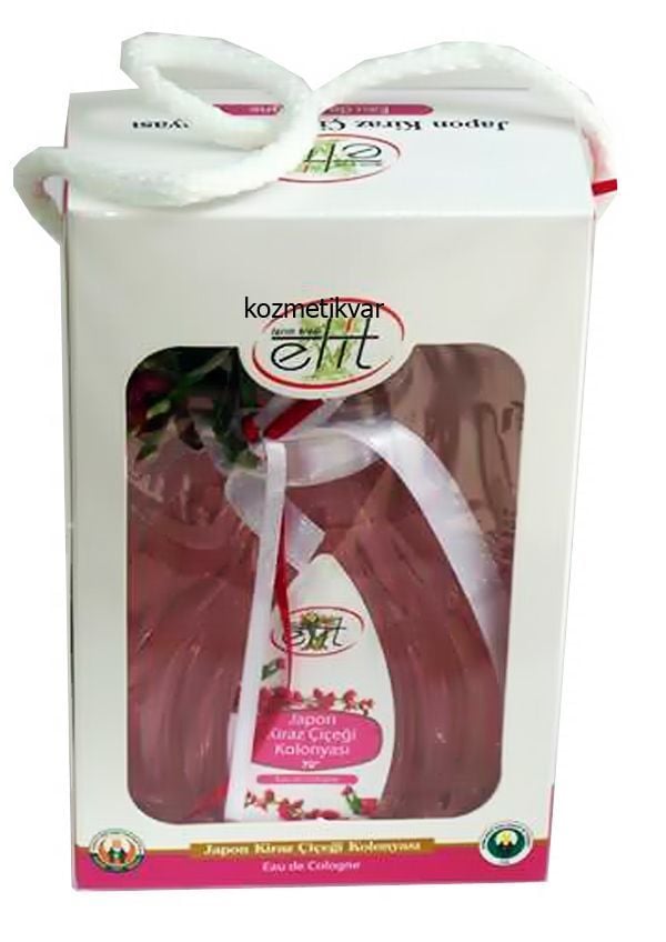 Elit Japon Kiraz Çiçeği Kolonyası 200ML Cam Şişe
