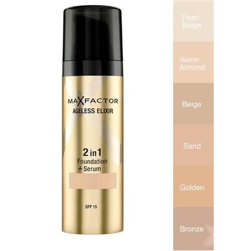 Max Factor Ageless Elixir 2 Si 1 Arada Fondöten ve Serum X5