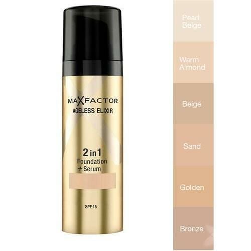 Max Factor Ageless Elixir 2 Si 1 Arada Fondöten ve Serum X5