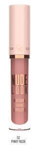 Golden Rose Nude Look Natural Shine Lipgloss No:02 Pinky Nude Doğal Işıltılı Dudak Parlatıcısı -
