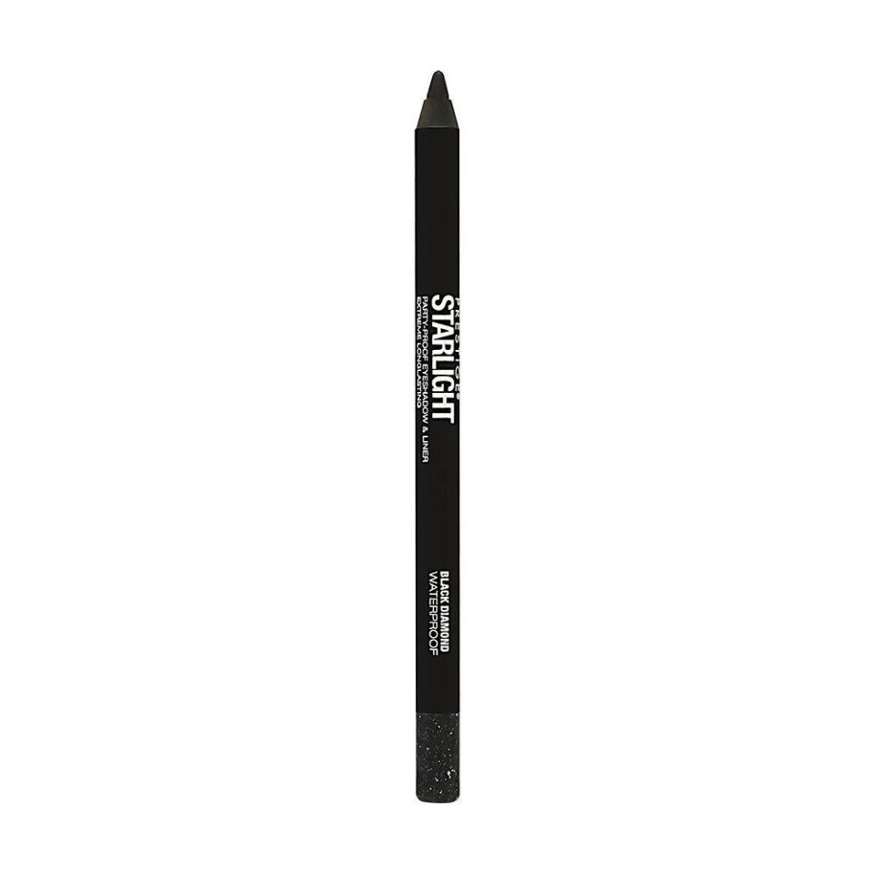 Prestige Starlight Party WaterProof Simli Siyah Göz Kalemi Black Diamond GGP 01